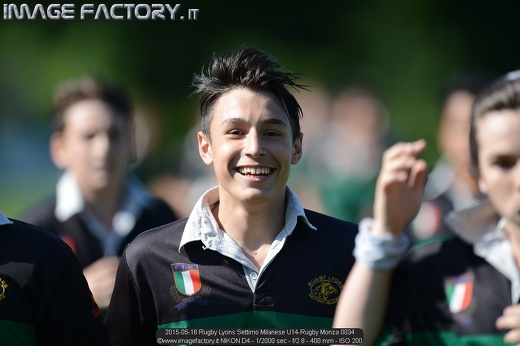 2015-05-16 Rugby Lyons Settimo Milanese U14-Rugby Monza 0034